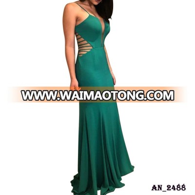 Wholesale bridesmaid dresses green women emerald green prom dresses dark green sexy dresses